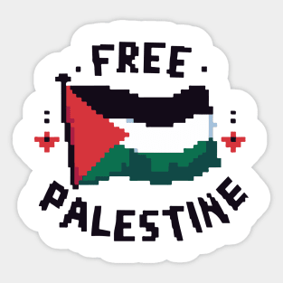 Free Palestine , Palestinian Flag Piel Art, Solidarity For Palestine Sticker